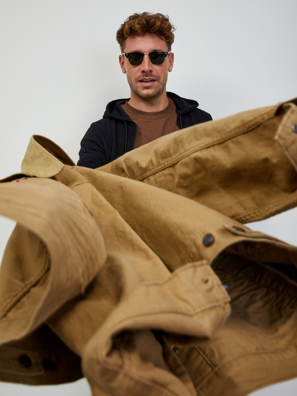 ZOOT.lab Čierna pánska základná mikina na zips s kapucňou ZOOT.lab Ralph