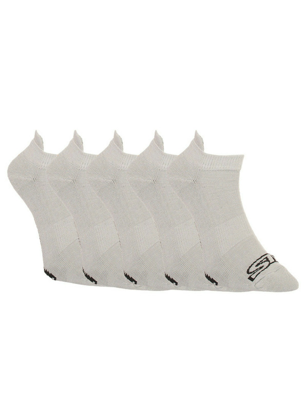 Styx 5PACK Styx nízke ponožky šedé