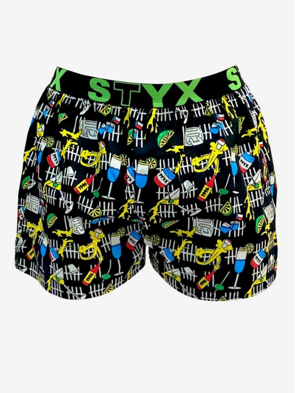 Styx Pánske športové šortky Styx art rubber party