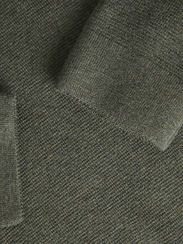 Jack & Jones Khaki pánsky sveter Jack & Jones