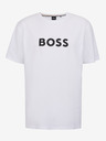 BOSS Biele pánske tričko BOSS