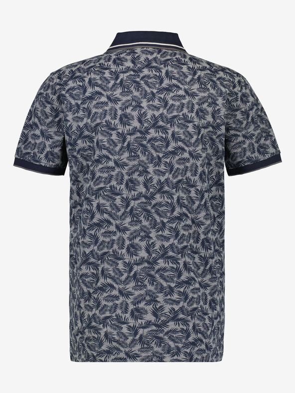 LERROS Tmavomodrá pánska polokošeľa LERROS