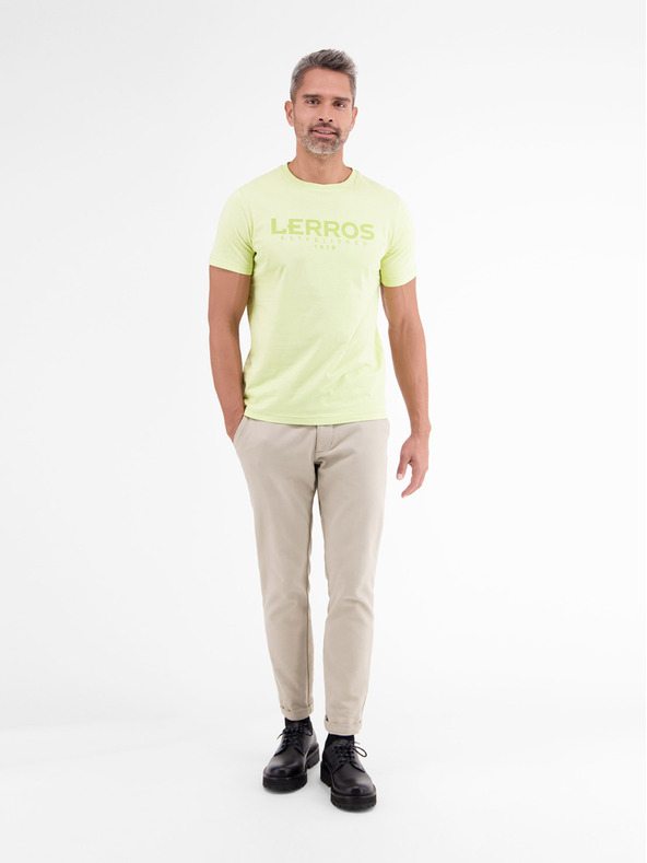 LERROS Svetlozelená pánska košeľa LERROS