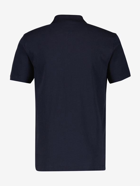 LERROS Tmavomodrá pánska polokošeľa LERROS