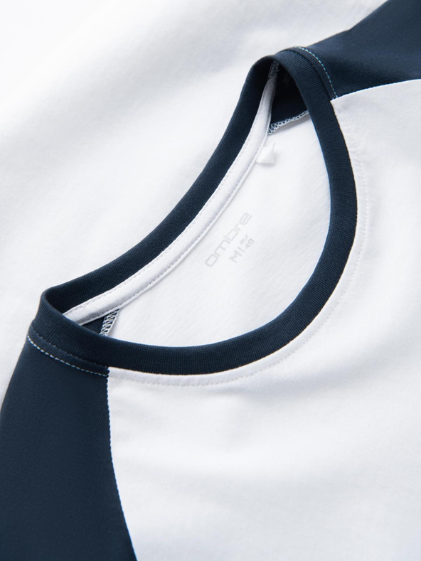 Ombre Clothing Pánske tričko s potlačou a dlhým rukávom - čierne V1 OM-LSPT-0119 Oblečenie Ombre