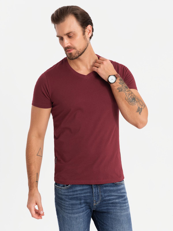 Ombre Clothing Pánske tričko bez potlače - mix 3 ks Z29 Ombre Clothing