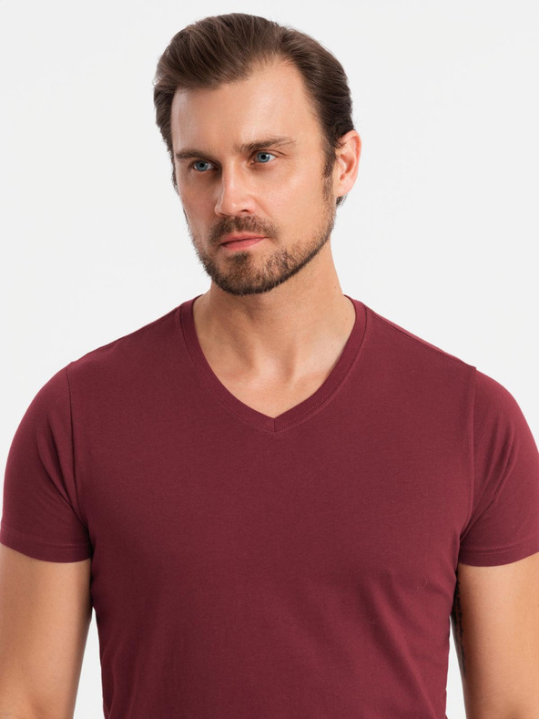 Ombre Clothing Pánske tričko bez potlače - mix 3 ks Z29 Ombre Clothing