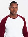 Ombre Clothing Pánske tričko s potlačou a dlhým rukávom - čierne V1 OM-LSPT-0119 Oblečenie Ombre