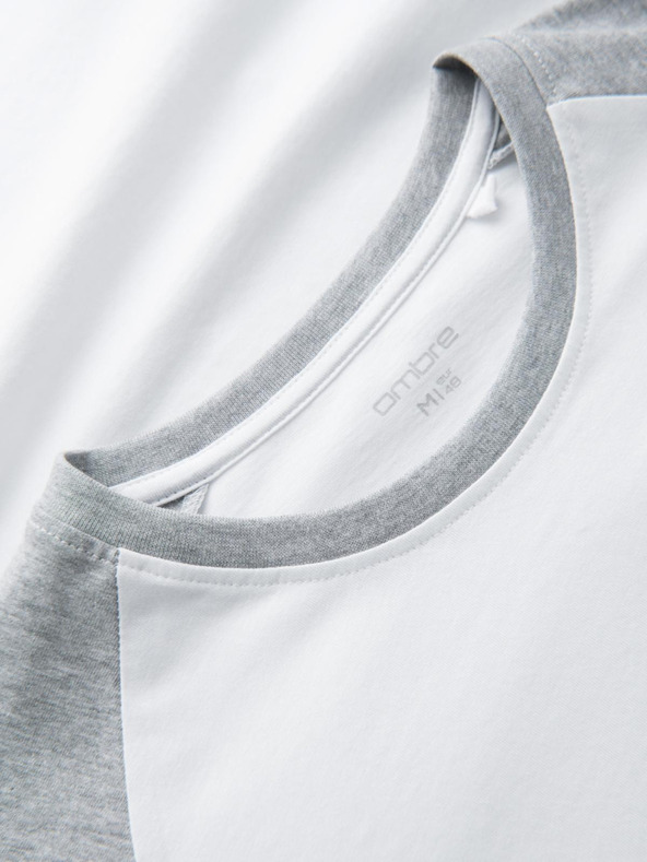 Ombre Clothing Pánske tričko s potlačou a dlhým rukávom - čierne V1 OM-LSPT-0119 Oblečenie Ombre