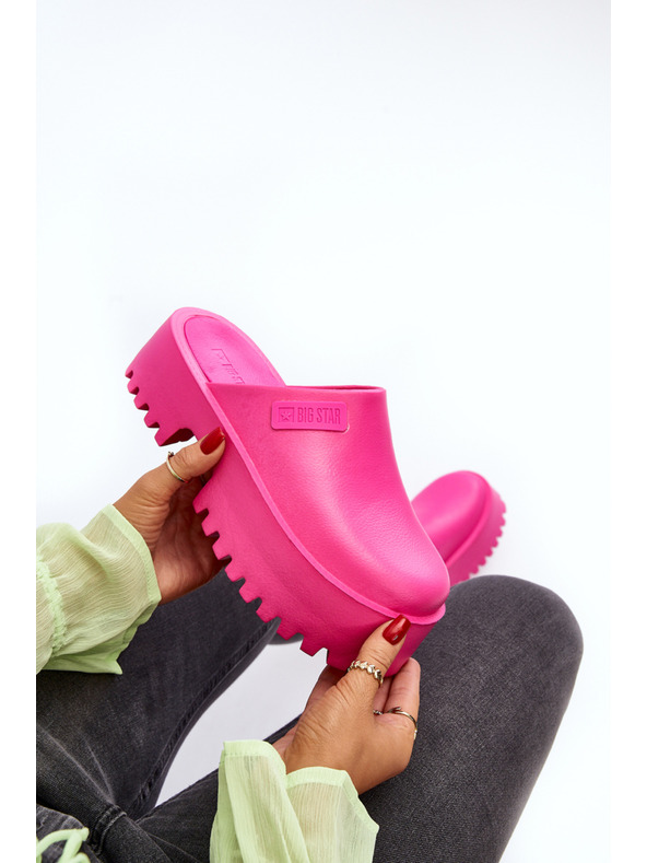 BIG STAR SHOES Dámske žabky na masívnej podrážke Big Star