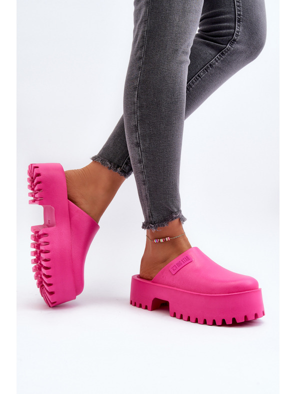 BIG STAR SHOES Dámske žabky na masívnej podrážke Big Star