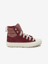 Converse Vínové dámske členkové tenisky Converse
