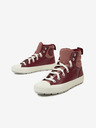 Converse Vínové dámske členkové tenisky Converse