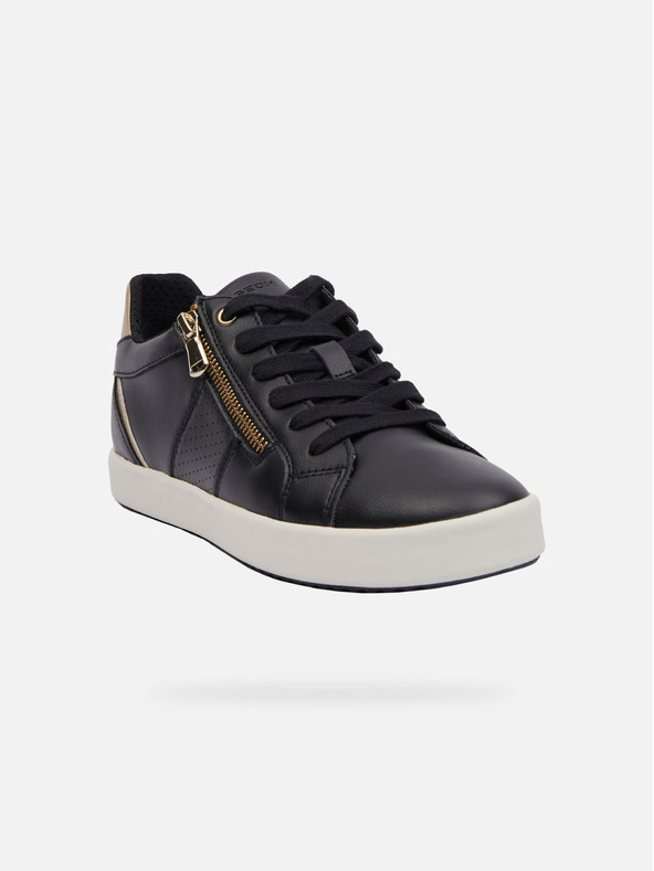 Geox Čierne dámske tenisky Geox Blomiee