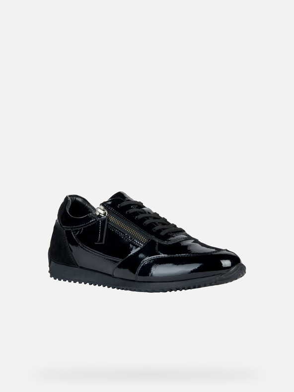 Geox Čierne dámske tenisky Geox Calithe