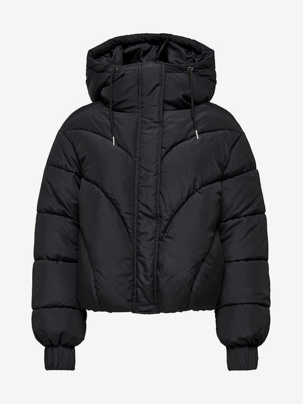 Jacqueline de Yong Čierna dámska prešívaná vesta JDY New Destiny