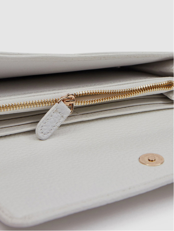 Geox Biela dámska peňaženka Geox Wallet