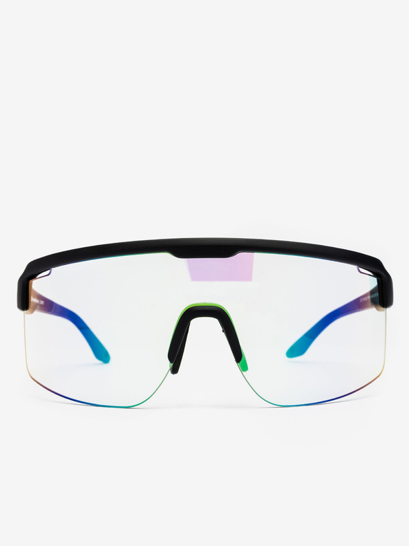 Horsefeathers Fotochromatické okuliare Scorpio - matné čierne/zrkadlovo zelené HORSEFEATHERS