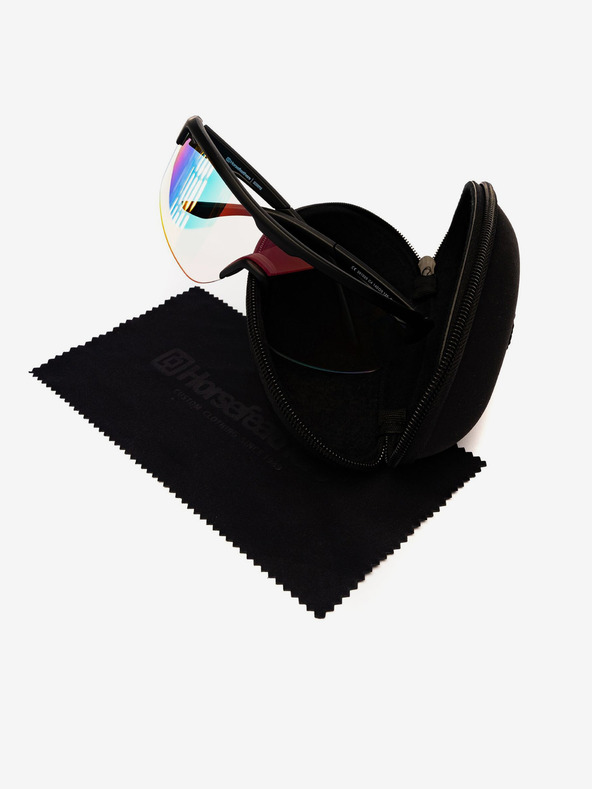 Horsefeathers Fotochromatické okuliare Scorpio - matné čierne/zrkadlovo zelené HORSEFEATHERS