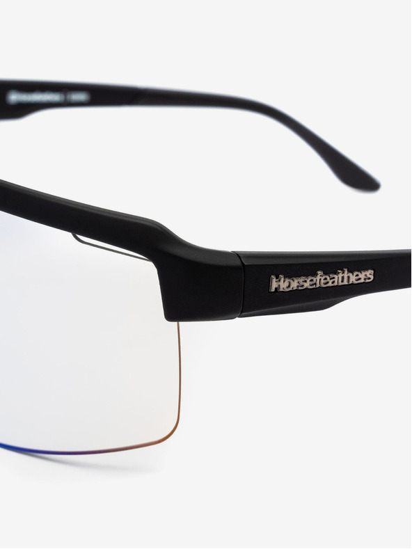 Horsefeathers Fotochromatické okuliare Scorpio - matné čierne/zrkadlovo zelené HORSEFEATHERS