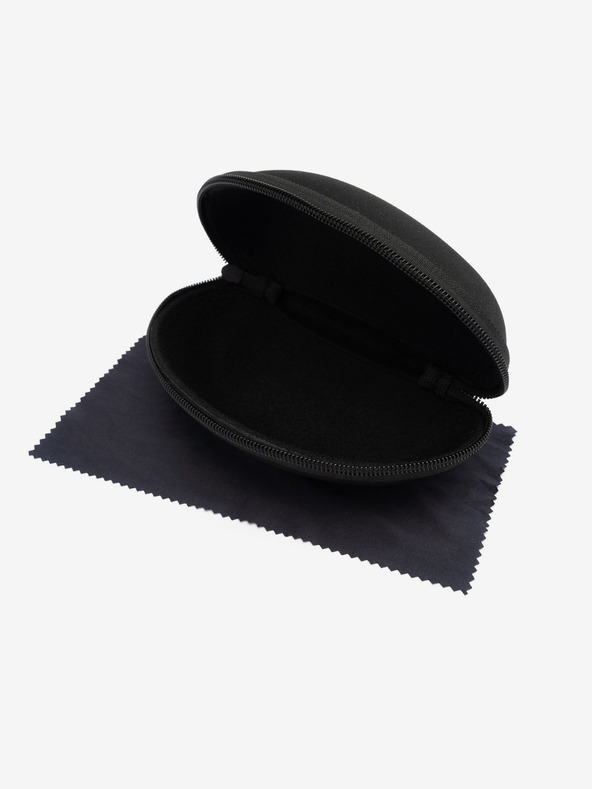 Horsefeathers Fotochromatické slnečné okuliare Scorpio - matná čierna/zrkadlovo červená HORSEFEATHERS