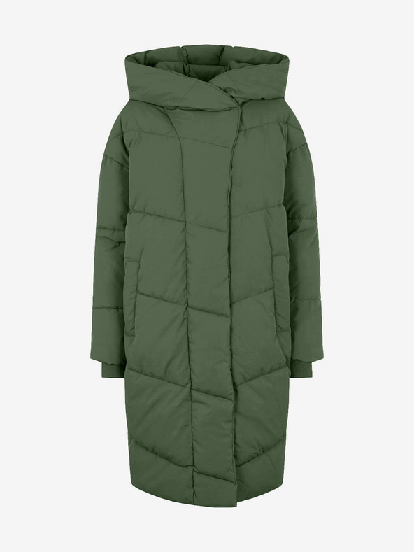 Noisy May Khaki dámsky prešívaný kabát Noisy May New Tally