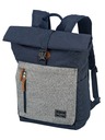 Travelite Travelite Basics Roll-up batoh Navy/Grey