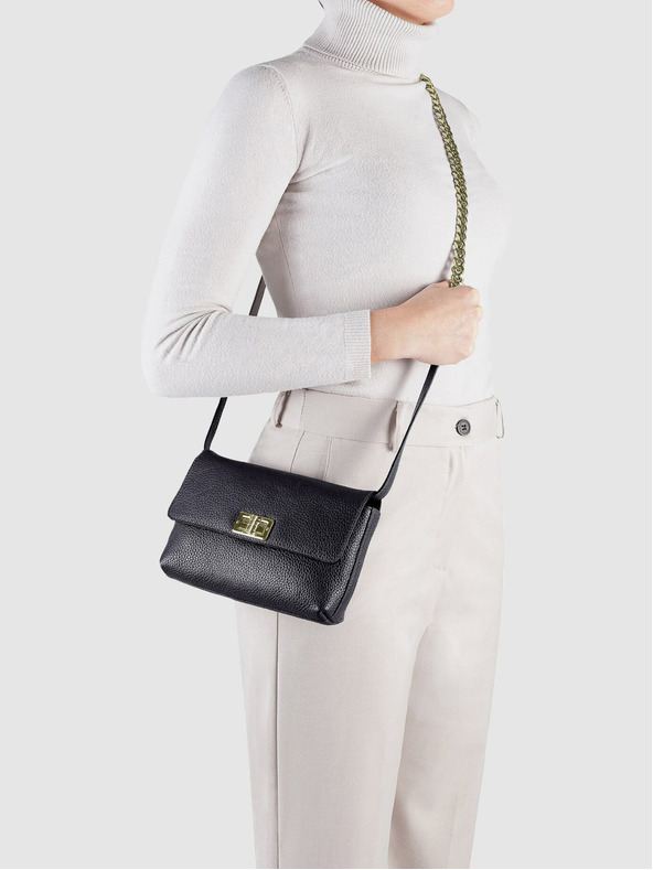 Geox Čierna dámska kabelka Geox Liliane