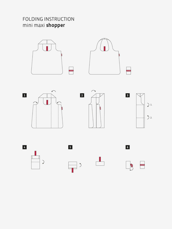 Reisenthel Čierna dámska nákupná taška s bodkami Reisenthel Mini Maxi Shopper Dots White