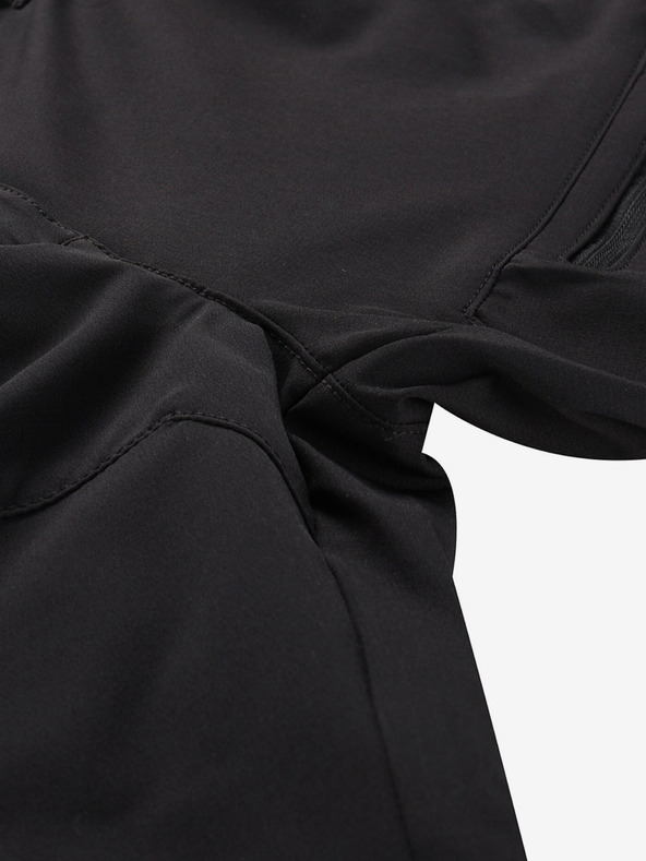 ALPINE PRO Dámske softshellové šortky ALPINE PRO BAKA black