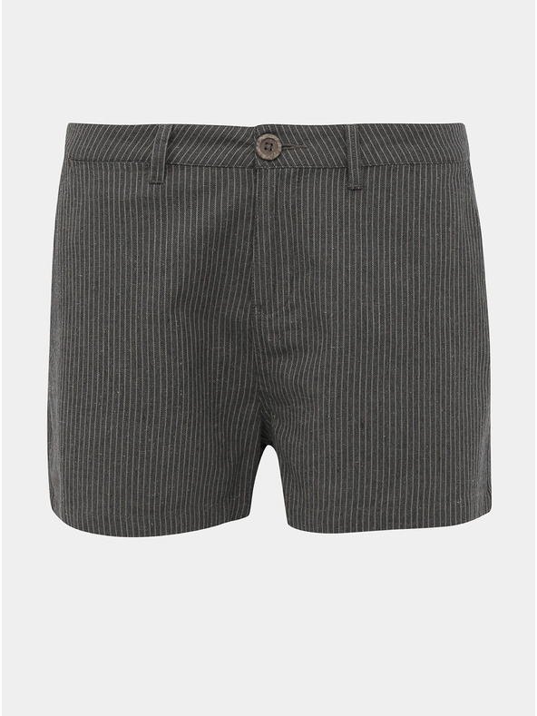 ZOOT.lab Béžové dámske pruhované šortky s plátnom ZOOT.lab Jade