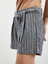 ZOOT.lab Šedé a modré dámske pruhované šortky ZOOT.lab Julette