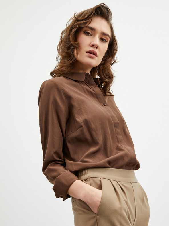 ZOOT.lab Hnedé dámske šortky ZOOT.lab Erin