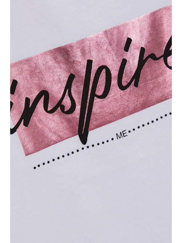 Moodo Dámske tričko L-TS-4019 WHITE Moodo