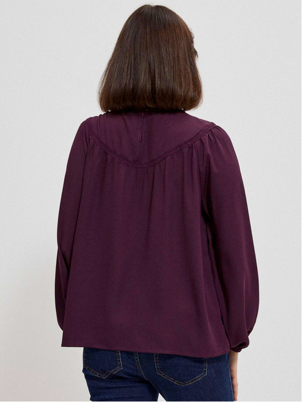 Moodo Vínová dámska blúzka Moodo
