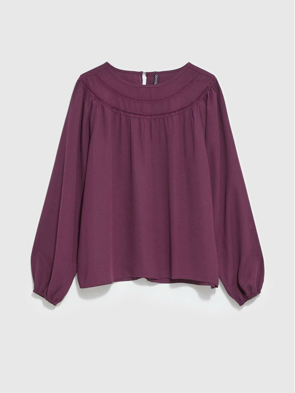 Moodo Vínová dámska blúzka Moodo
