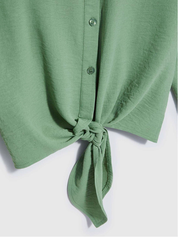 Moodo Zelená dámska košeľa Moodo