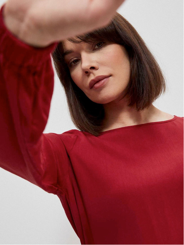 Moodo Červená dámska blúzka Moodo