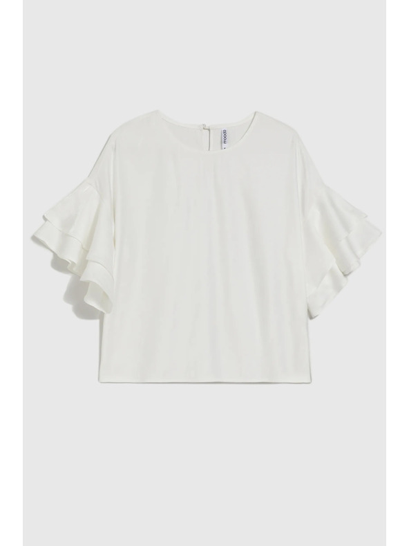Moodo Women's White T-Shirt Moodo
