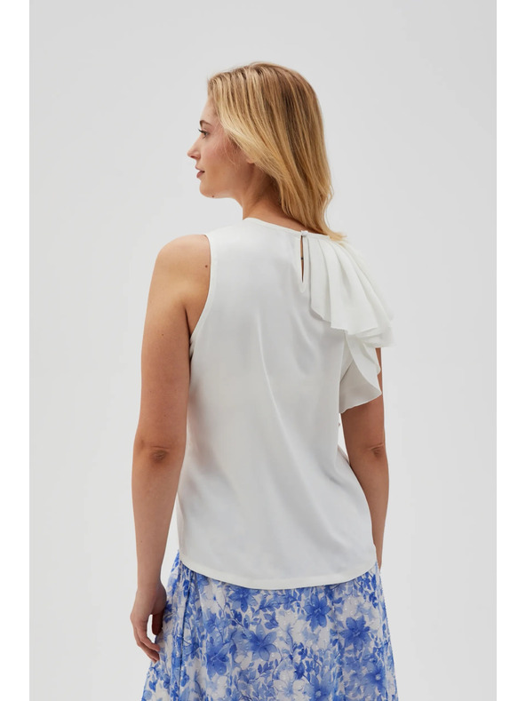 Moodo Women's White T-Shirt Moodo