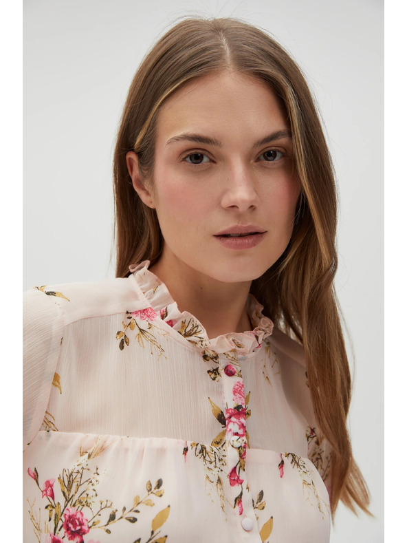 Moodo Dámska kvetovaná blúzka Moodo