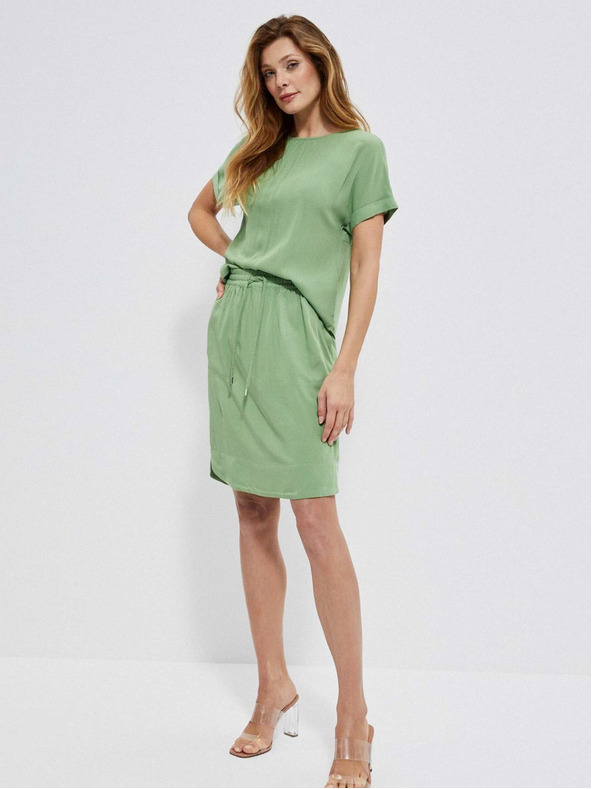 Moodo Zelená dámska blúzka Moodo