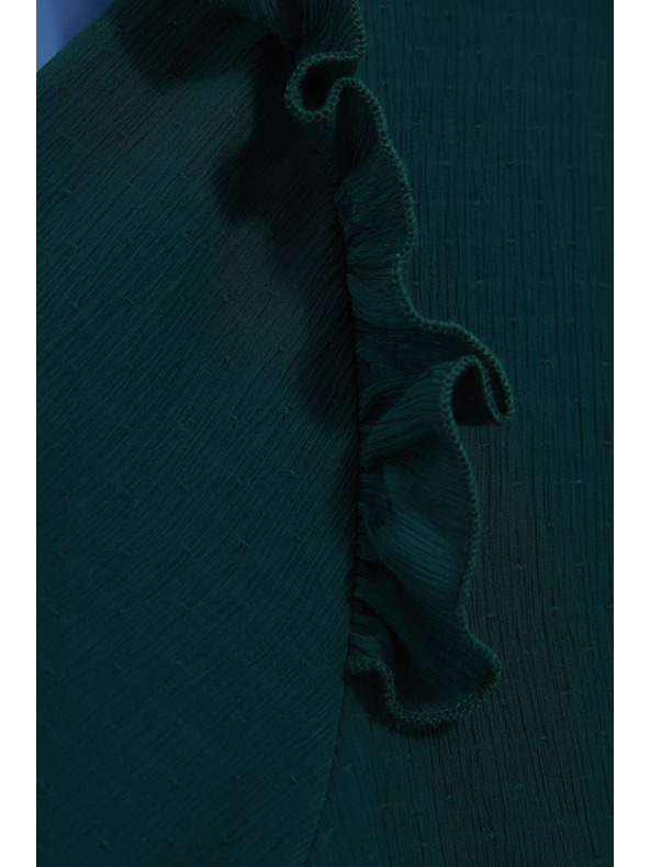 Moodo Zelená dámska blúzka Moodo