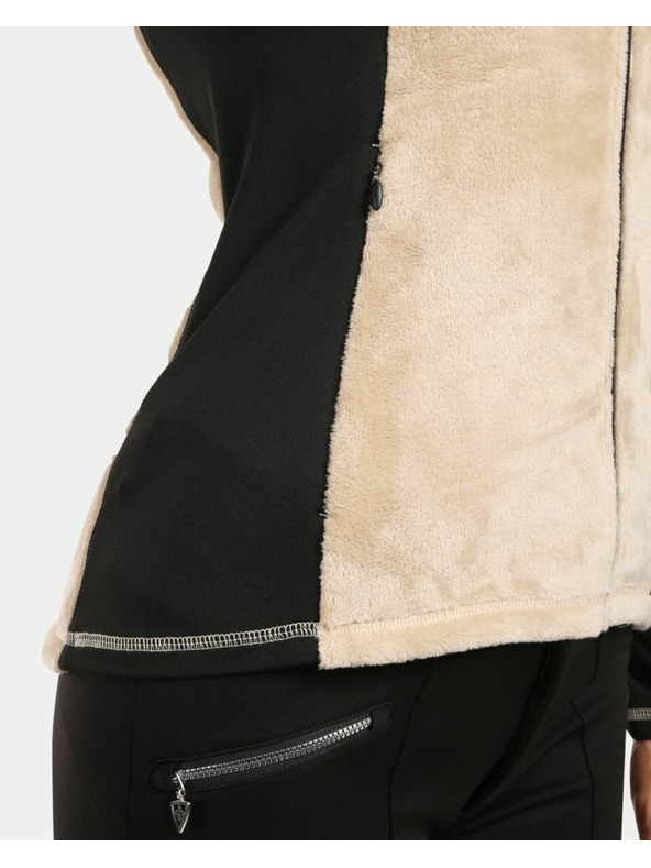 Kilpi Dámska flísová mikina Kilpi SKATHI-W Beige