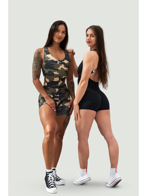 Nebbia Športový overal krátky 5″ GYM RAT 287 Nebbia