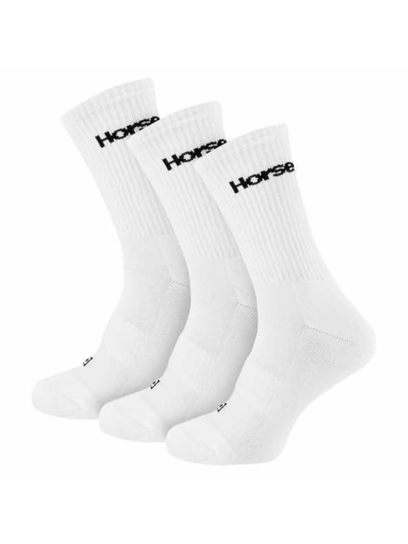 Horsefeathers Delete Premium Wmns 3Pack Socks - biele veľkosť 8 - 10 HORSEFEATHERS