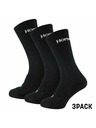 Horsefeathers Delete Premium Wmns 3Pack Socks - čierne veľkosť 5 - 7 HORSEFEATHERS