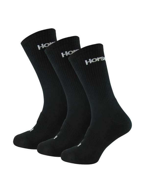 Horsefeathers Delete Premium Wmns 3Pack Socks - čierne veľkosť 5 - 7 HORSEFEATHERS