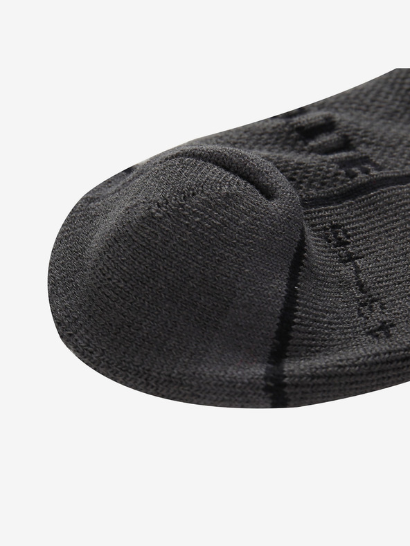 ALPINE PRO Unisex ponožky s antibakteriálnou úpravou ALPINE PRO BANFF 2 sivá