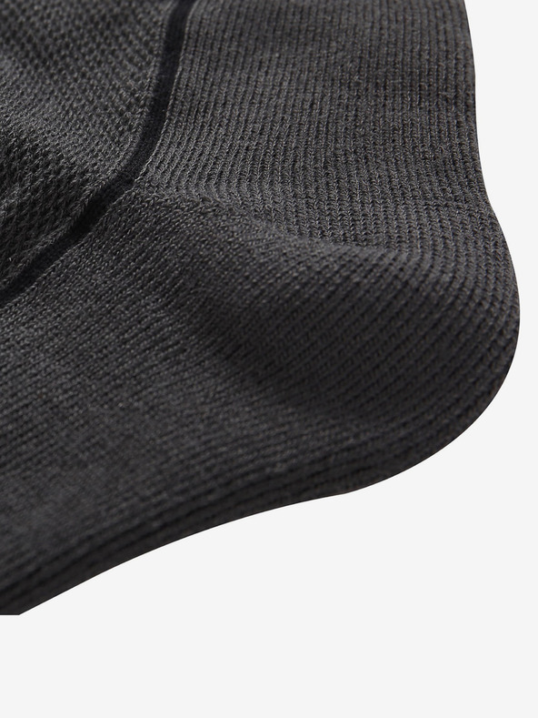 ALPINE PRO Unisex ponožky s antibakteriálnou úpravou ALPINE PRO BANFF 2 sivá